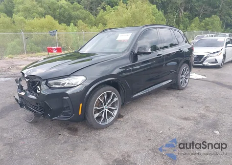 2022 BMW X3 Sdrive30I from USA, damaged, VIN 5UX43DP09N9J22914